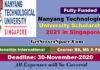 Nanyang Technological University Scholarship 2021 in Singapore [Fully Funded]