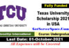 Texas University Scholarship 2021 in USA [Fully Funded]