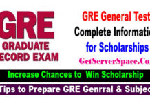 GRE General Test Complete Information for International Scholarships
