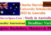 Charles Darwin University Scholarships 2022 In Australia
