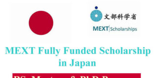 MEXT Fully Funded Scholarship 2023 in Japan | ONeed