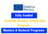 Erasmus Mundus Fully Funded Scholarship Program 2023-24