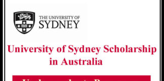 University of Sydney Scholarship 2022 in Australia | O Need,